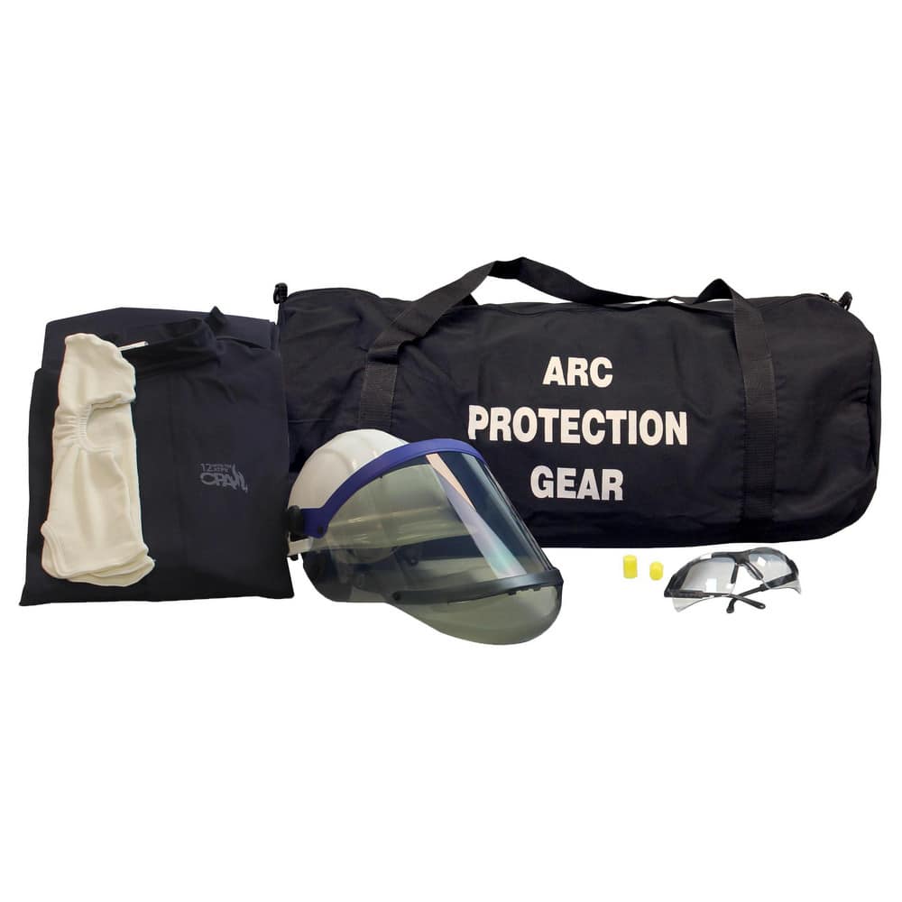 Arc Flash Clothing Kits, Protection Type: Arc Flash , Garment Type: Bib Overalls, Hoods, Jacket , Maximum Arc Flash Protection (cal/Sq. cm): 12.00  MPN:AG12-2XL-NG