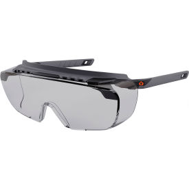 Ergodyne® Skullerz OSMIN-AFAS Half Frame Safety Glasses Indoor/Outdoor Lens Matte Black Frame 55104