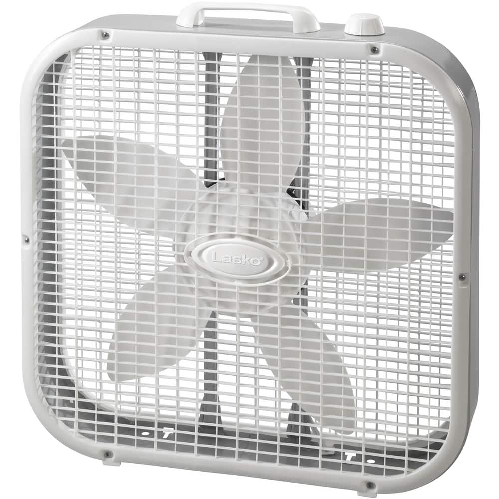 Box Fans, Style: Mobile , Fan Diameter: 20in , Air Flow: 1800CFM , Overall Height: 21.75in , Oscillation: Non-Oscillating  MPN:3733