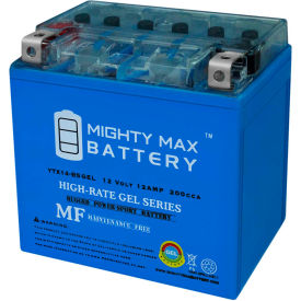 Mighty Max Battery YTX14 12V 12AH / 200CCA GEL Battery YTX14-BSGEL