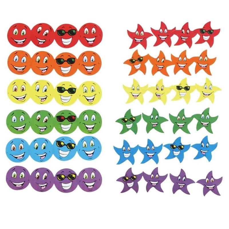 TREND Stinky Stickers, Smiles And Stars, Assorted, Pack Of 648 (Min Order Qty 5) MPN:T-83905