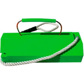 Checkers™ Aviation Wheel Chock with Loop Rope Polyurethane Cable Handle 20