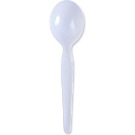 Boardwalk® Heavyweight Polystyrene Cutlery Soup Spoon White 1000/case BWKSOUPHWPSWH