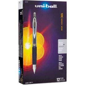 uni-ball® Signo 207 Retractable Gel Pen - Black Ink - 0.5 mm Point - Dozen 61255