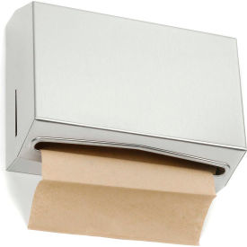 ASI® Compact Folded Paper Towel Dispenser Stainless Steel 10-0215