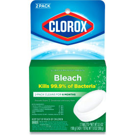 Clorox® Automatic Toilet Bowl Cleaner 3.5 oz. Tablet 2/Pack 6 Packs/Case 30024CT