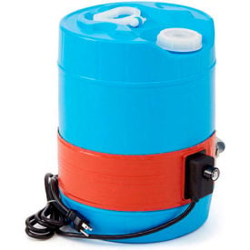 BriskHeat® Silicone Rubber Pail Heater For 5 Gallon Plastic Pail 50-160°F 120V DPCS10