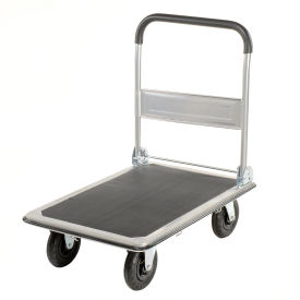 GoVets™ Folding Platform Truck 35x23 Solid Steel Deck - 8