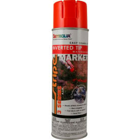 Stripe® 3-Series Street & Utility Marking Paint 20 oz. Red Fluorescent 20-354 12/Case 20-354