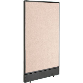 Interion® Office Partition Panel with Pass-Thru Cable 24-1/4