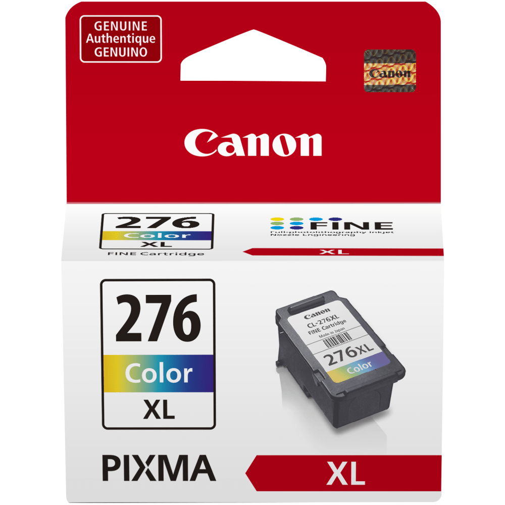 Canon CL-276XL Tri-Color High-Yield Ink Cartridge, 4987C001 (Min Order Qty 2) MPN:4987C001