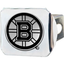 NHL - Boston Bruins - 3-D Chrome Hitch Cover 3-3/8