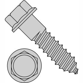 1/4X1 1/2  Indented Hex Flange Lag Screw Grade 2 Hot Dip Galvanized Pkg of 900 1424LFG