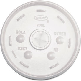 Dart® Cold Cup Lids Fits 32 oz Cups Translucent Pack of 1000 20SL