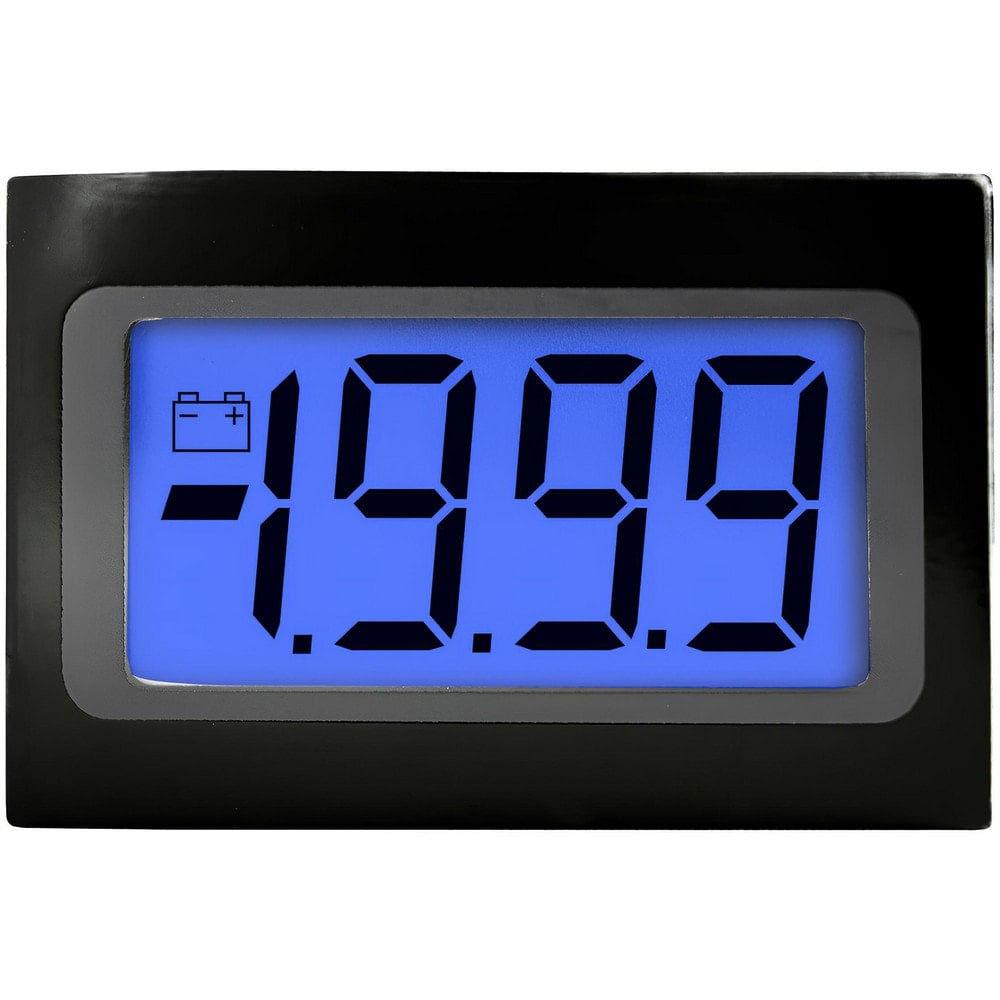 Panel Meters, Panel Meter Type: Panel Meter , Power Measurement Type: DC Voltmeter , Panel Meter Display Type: Digital LCD , Maximum Input Voltage: 15  MPN:SP 400-BLUE