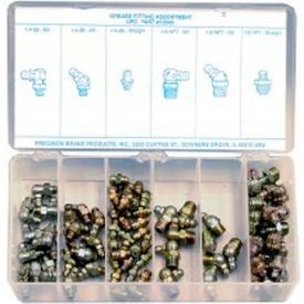 90 Piece Grease Fitting Assortment Maintenance Kit 12945