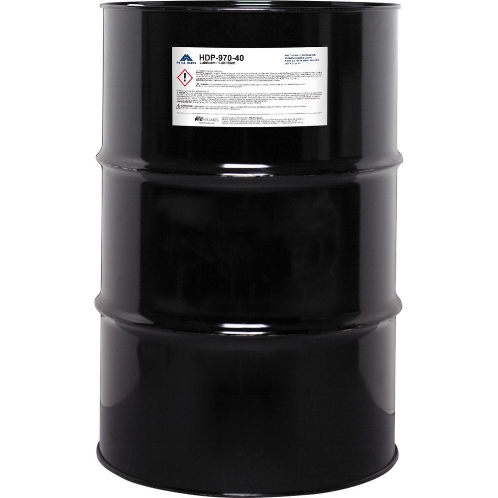 Stamping Lubricant: Metal Mates HDP-970-40, Severe Duty, 55 gal Drum MPN:MM3003