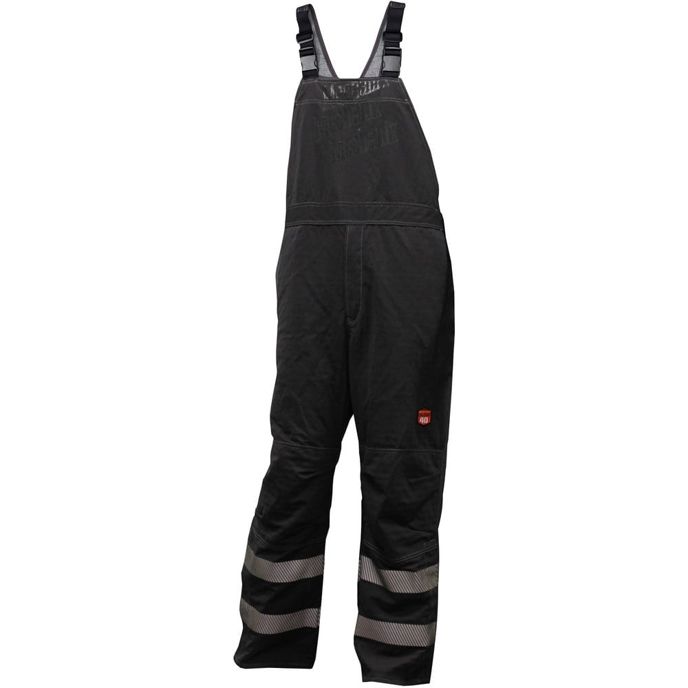 Coveralls & Overalls, Garment Style: Bib Overalls , Garment Type: Flame , Size: 3X-Large , Color: Black , Material: FR Blend, Aramid-Carbon, ePTFE  MPN:SWB-40-GPGY-3XL