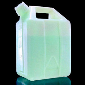 Thermo Scientific Nalgene™ Fluorinated HDPE Jerricans with Closure 10 Liter Case of 6 2242-0025