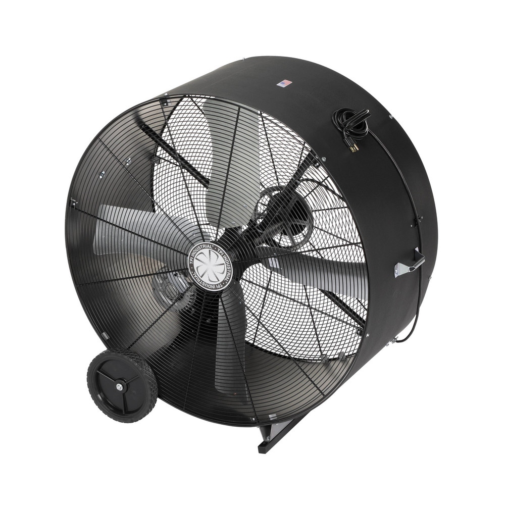 Blower Fans & Coolers, Blower Fan Type: Portable , Type: Steel Spiral Wire , Blade Length (Inch): 42 , Air Flow: 10600CFM , Drive Type: Belt  MPN:PBX42B