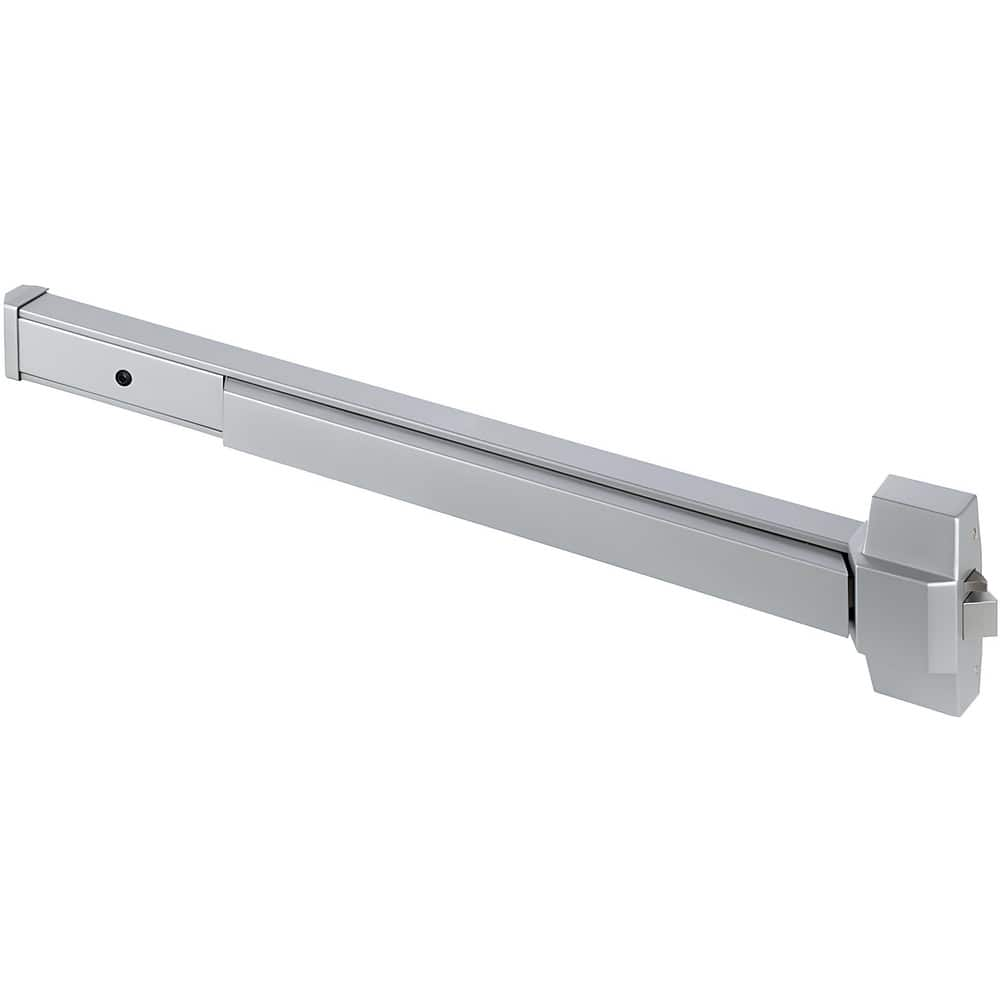 Push Bars, Material: Metal , Locking Type: Exit Device Only , Finish/Coating: Aluminum Painted , Maximum Door Width: 4ft  MPN:ED910-48 AL