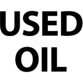 NMC M750PB Hazardous Materials Sign Used Oil 10