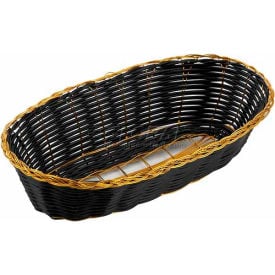 Winco PWBK-9B Oblong Woven Basket - Pkg Qty 3 PWBK-9B