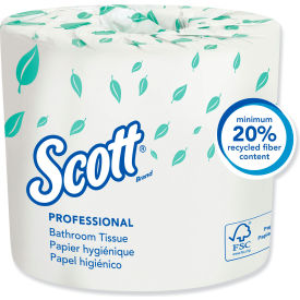 Scott® Essential Standard Roll Bathroom Tissue Septic Safe 1210 Sheets/Roll 80 Rolls/Case 5102