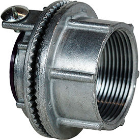 L.H.Dottie® Weathertight Hub w/ Grounding Lug Zinc Alloy 1-1/2