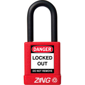 ZING RecycLock Safety Padlock Keyed Different 1-1/2