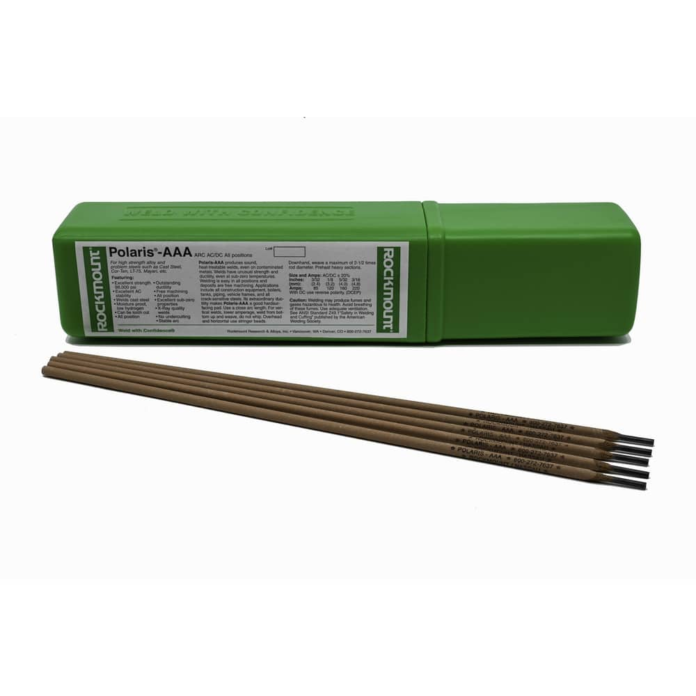 Arc Welding Rods & Electrodes, Type: Polaris AAA Maintenance Welding Electrode , Rod Shape: Round , Length (Inch): 14in  MPN:1723-1