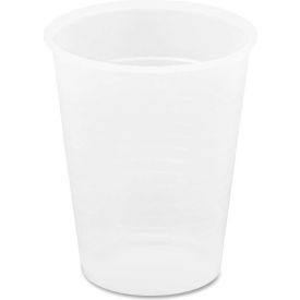 Genuine Joe Plastic Cold Drink Cups Rolled Rim 9 Oz. 2400/Carton Translucent GJO10434