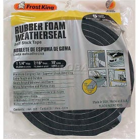 Frost King Sponge Rubber Foam Tape 1-1/4