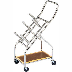 Mobile Cart For Iron Disc Weight Plates 350 lb. Capacity  23-1/2