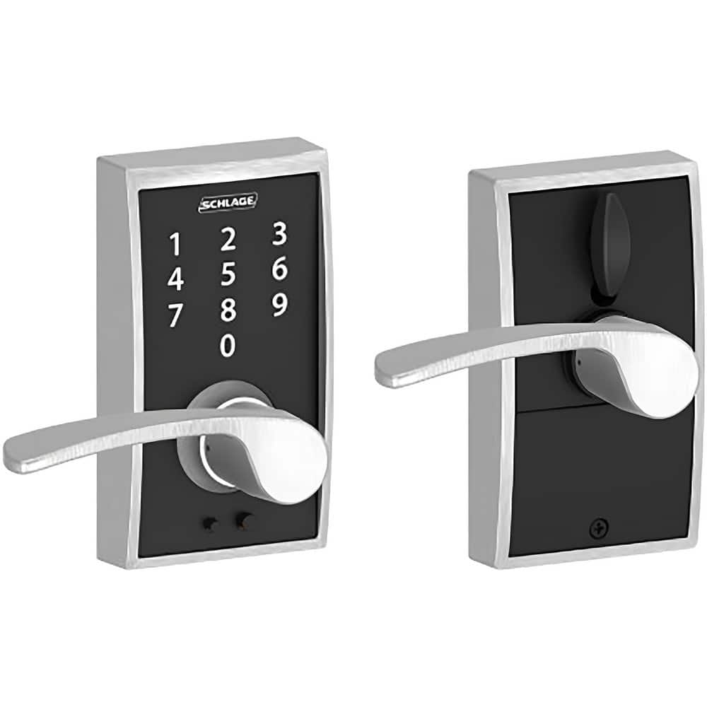Lever Locksets, Lockset Type: Entrance , Key Type: Keyed Different , Back Set: 2-3/4 (Inch), Cylinder Type: None , Material: Metal  MPN:FE695 CEN626ELA