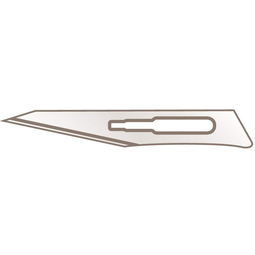 Knife Blades, Blade Type: Scalpel , Blade Point Type: Sharp , Blade Edge Type: Curved , Blade Length (mm): 41.5000 , Blade Length (Decimal Inch): 1.6339  MPN:11.50