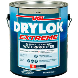 DRYLOK EXTREME Masonry Waterproofer 1 Gallon Gray - Pkg Qty 2 21913