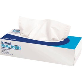 Office Packs Facial Tissue 2-Ply White Flat Box 100 Sheets/Box 30 Boxes/Case BWK6500B