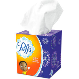 Puffs® Facial Tissue 2-Ply White 64 Sheets/Box 24 Boxes/Case 84405