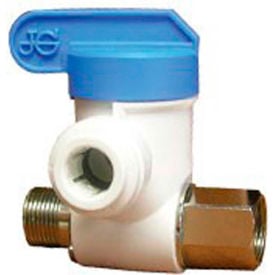 John Guest 3/8'' Polypropylene Angle Stop Push-Fit Adapter Valve ASVPP2LF