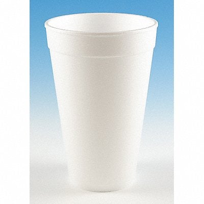 Disposable Hot/Cold Cup 16oz White PK500 MPN:C1618