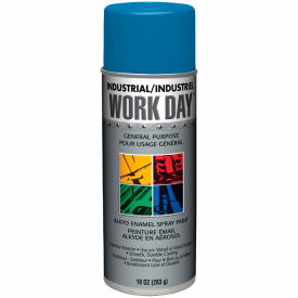 Krylon Industrial Work Day Enamel Paint True Blue - A04456007 - Pkg Qty 12 A04456007