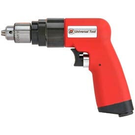Universal Tool Pistol Grip Air Drill Keyed 1/4