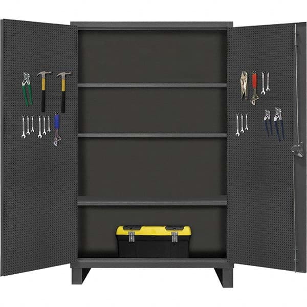 Pegboard Storage Cabinet: 60-3/16