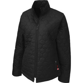 Tough Duck Women's Insulated Quilted Jacket M Black WJ291-BLACK-M