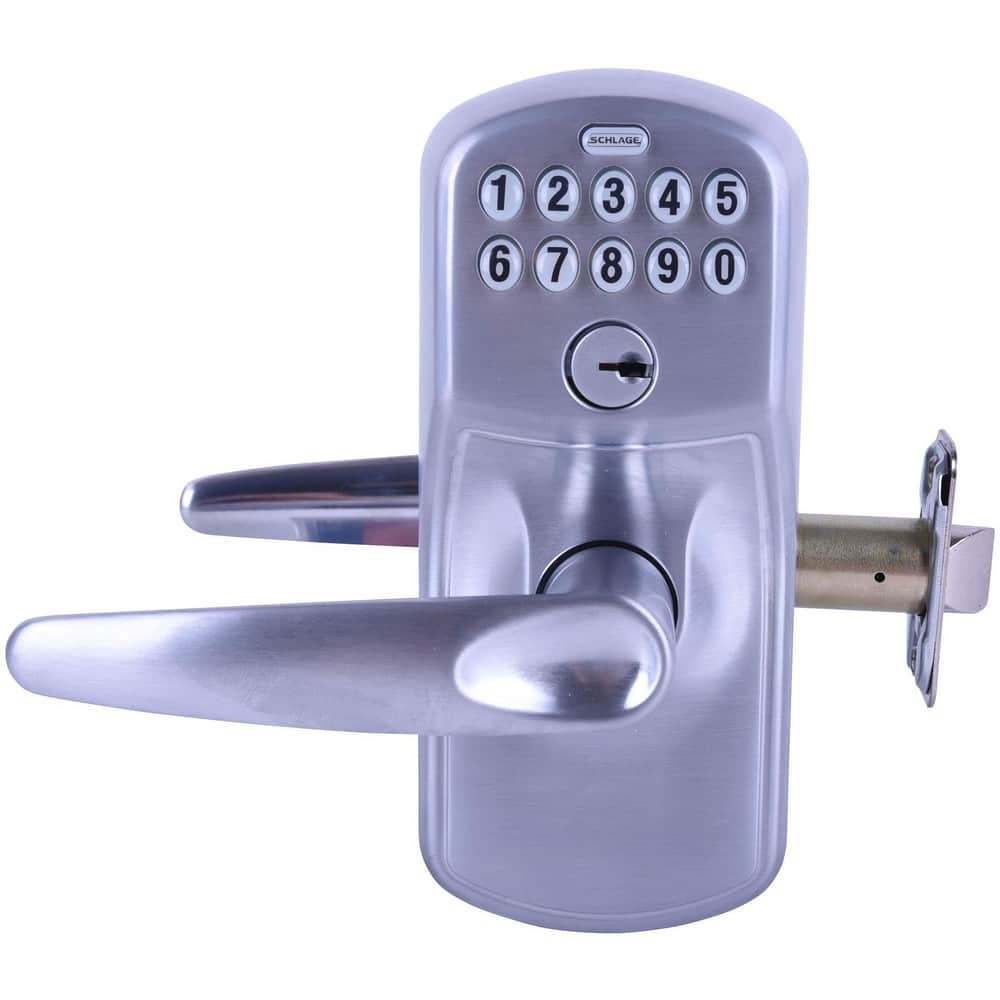 Lever Locksets, Lockset Type: Entrance , Key Type: Keyed Different , Back Set: 2-3/4 (Inch), Cylinder Type: Conventional , Material: Metal  MPN:FE575 PLY626JAZ