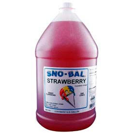 Snow Cone Syrups - Strawberry - Pkg Qty 4 72006CS