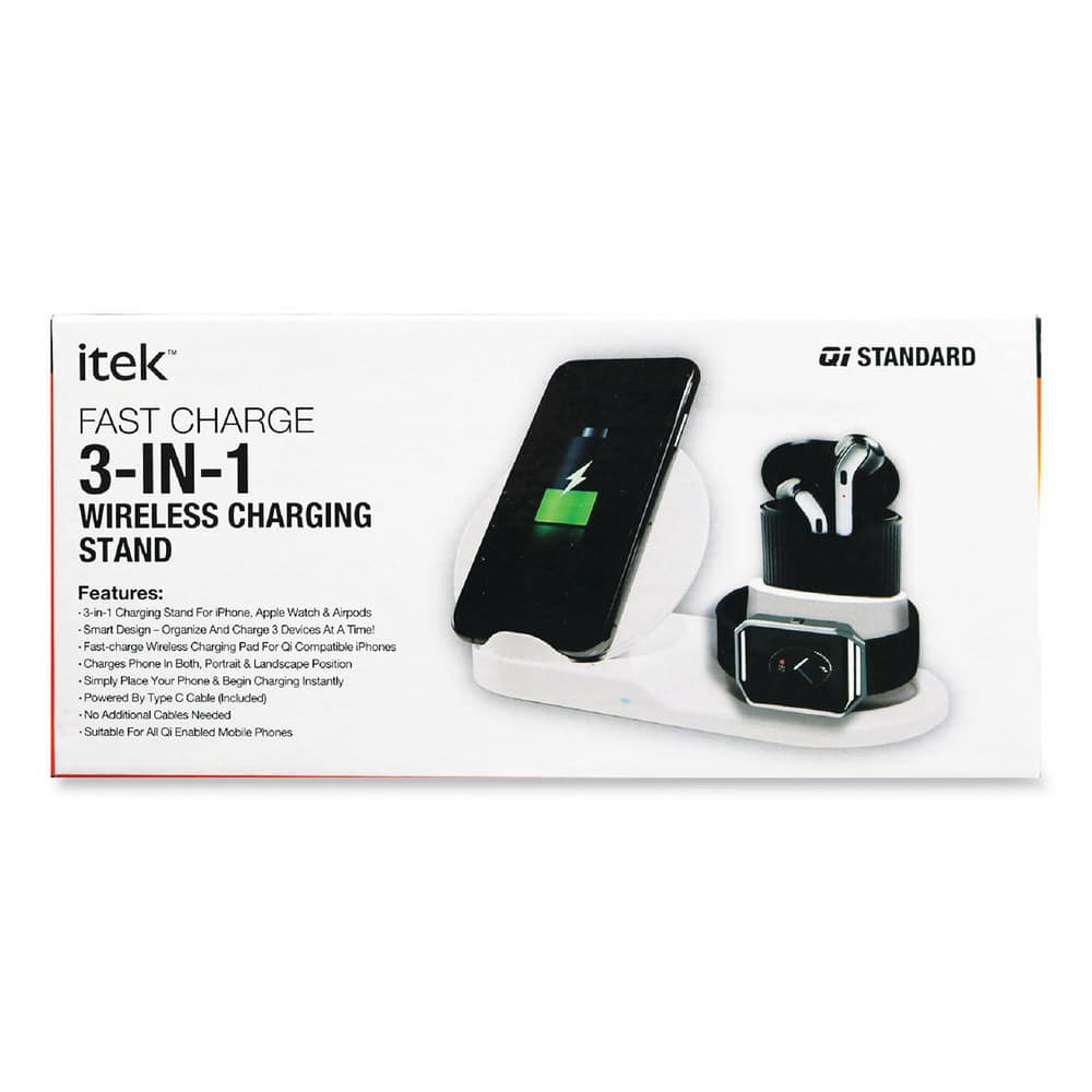 Smartphone Accessories, Type: Charging Stand , For Use With: AirPods., Apple. Watch, iPhone., Qi-Enabled Devices  MPN:ITEWSC61772