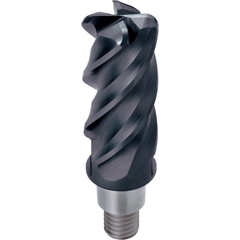 Corner Radius & Corner Chamfer End Mill Heads, Mill Diameter (mm): 16.00 , Length of Cut (mm): 32.0000 , Number Of Flutes: 4 , Overall Length (mm): 57.3000  MPN:829273