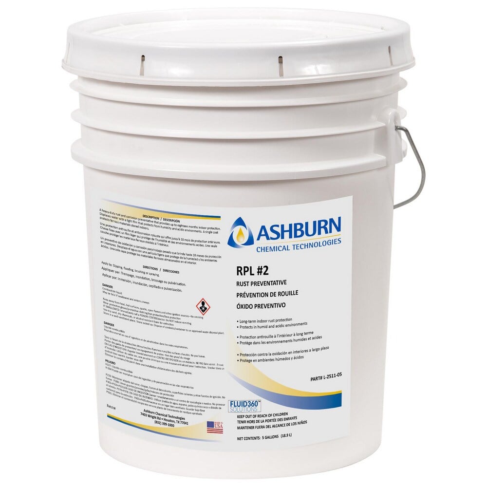 ASHBURN RPL #2 Rust Preventative 5 Gallon Pail MPN:L-2511-05